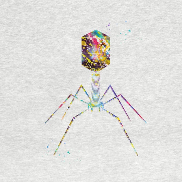 Bacteriophage by erzebeth